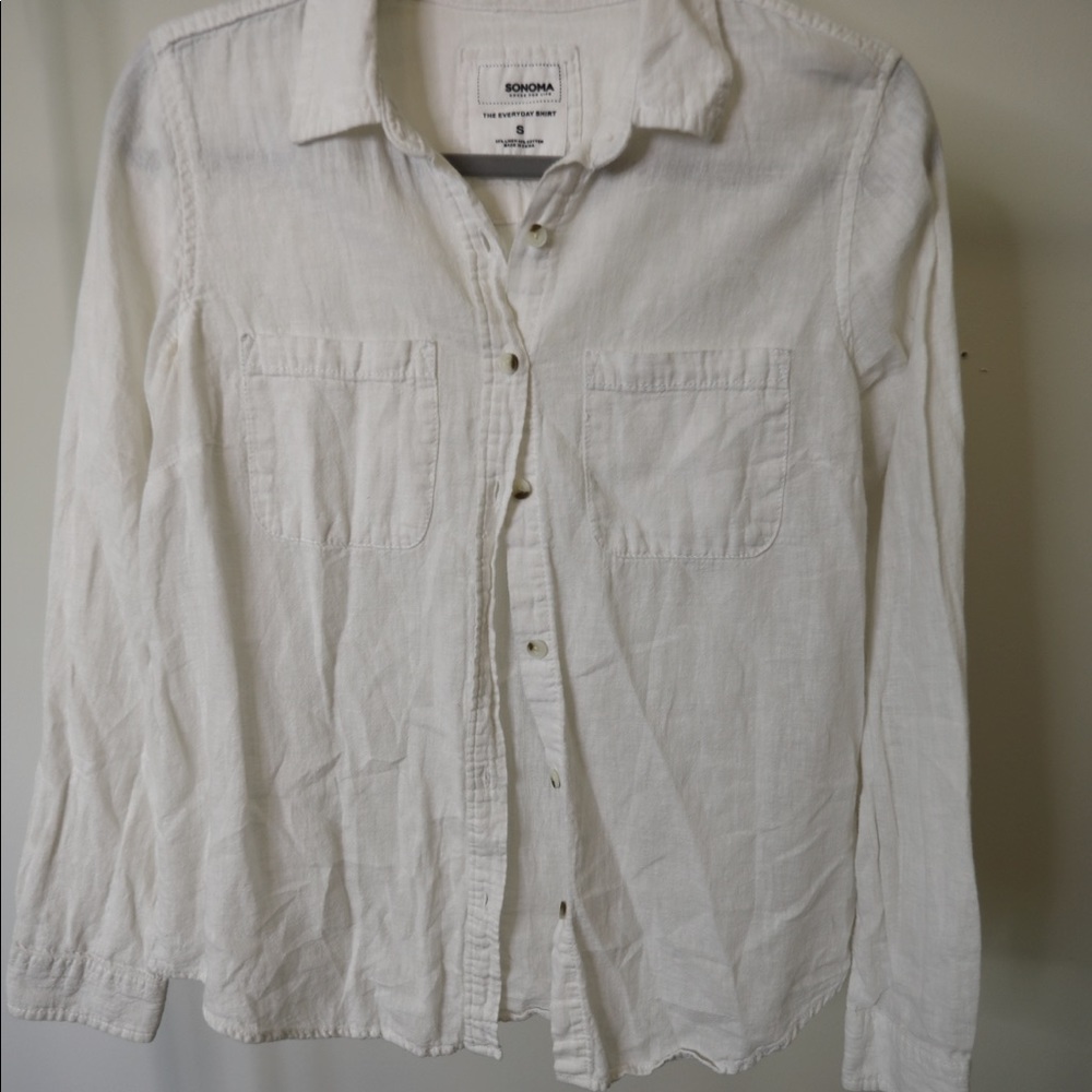White button up